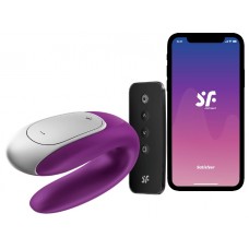 Смарт-стимулятор для пар Satisfyer Double Fun фиолетовый
